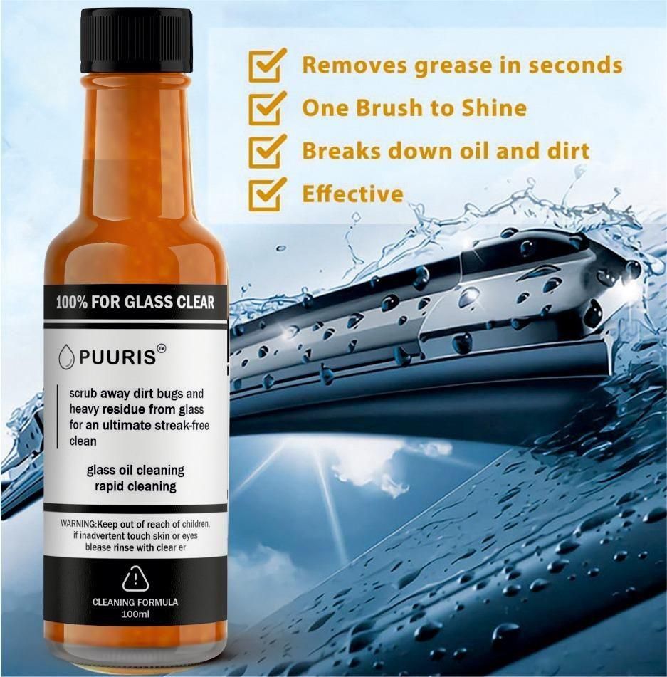 Powerful Glass Cleaning Agent (BUY 1 GET 1 + FREE SPONGE & TOWEL )