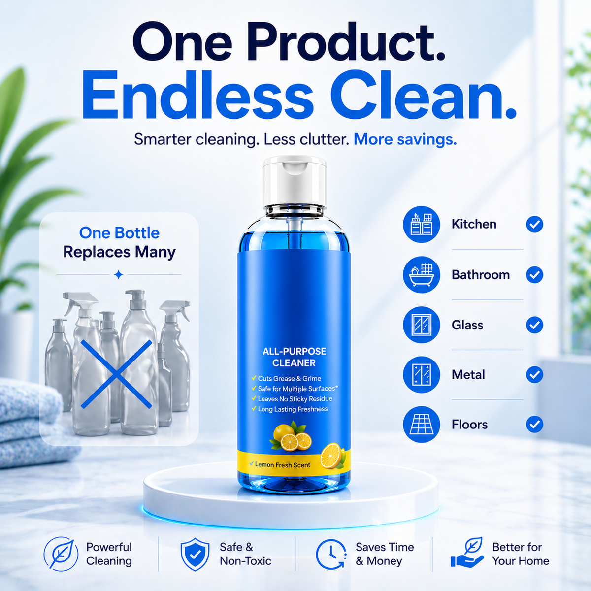 Multi-Purpose Cleaner (Buy 1 Get 3 FREE)